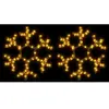 Flocons de neige de Noël avec led 2 pcs Blanc chaud 38x37 cm Vidaxl n/a