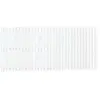 vidaXL Tête de lit murale Blanc 204x3x90 cm Bois massif de pin