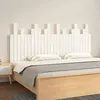 824809 vidaXL Tête de lit murale Blanc 166x3x80 cm Bois massif de pin