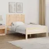 vidaXL Tête de lit murale 108x3x60 cm Bois massif de pin