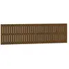 vidaXL Tête de lit murale Marron miel 204x3x60 cm Bois massif de pin