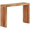 vidaXL Table console 110x30x76 cm bois massif d'acacia