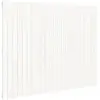 vidaXL Tête de lit murale Blanc 146,5x3x110 cm Bois massif de pin