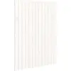 vidaXL Tête de lit murale Blanc 82,5x3x110 cm Bois massif de pin