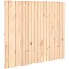 vidaXL Tête de lit murale 127,5x3x110 cm Bois massif de pin