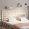 vidaXL Tête de lit murale 206x3x91,5 cm Bois massif de pin