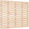 vidaXL Tête de lit murale 106x3x91,5 cm Bois massif de pin