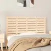vidaXL Tête de lit murale 141x3x63 cm Bois massif de pin