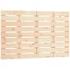 vidaXL Tête de lit murale 96x3x63 cm Bois massif de pin