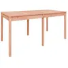 vidaXL Table de jardin 159,5x82,5x76 cm bois massif de douglas