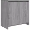 vidaXL Armoire de bain Sonoma gris 60x33x61 cm Bois d'ingénierie