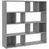 vidaXL Bibliothèque/Séparateur de pièce Sonoma gris 105x24x102 cm