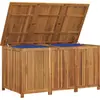 vidaXL Boîte de rangement de jardin 150x80x75 cm bois massif d'acacia