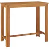 vidaXL Table de bar de jardin 120x60x105 cm Bois d'acacia solide