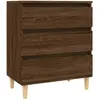 vidaXL Buffet Chêne marron 60x35x70 cm Bois d'ingénierie