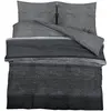vidaXL Ensemble de housse de couette gris foncé 260x220 cm Coton