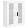 vidaXL Armoire murale blanc 69,5x34x90 cm