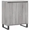 vidaXL Buffet Sonoma gris 60x35x70 cm Bois d'ingénierie