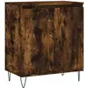 vidaXL Buffet Chêne fumé 60x35x70 cm Bois d'ingénierie