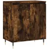 vidaXL Buffet Chêne fumé 60x35x70 cm Bois d'ingénierie