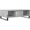 vidaXL Table basse sonoma gris 104x60x35 cm bois d'ingénierie