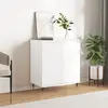vidaXL Buffet Blanc 60x35x70 cm Bois d'ingénierie