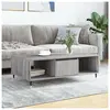 vidaXL Table basse sonoma gris 104x60x35 cm bois d'ingénierie