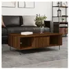 vidaXL Table basse chêne marron 104x60x35 cm bois d'ingénierie