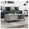 vidaXL Table basse sonoma gris 90x60x35 cm bois d'ingénierie
