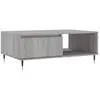 vidaXL Table basse sonoma gris 90x60x35 cm bois d'ingénierie