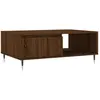 vidaXL Table basse chêne marron 90x60x35 cm bois d'ingénierie