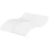 vidaXL Matelas en mousse blanc 140x190 cm dureté H2 H3