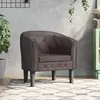 vidaXL Fauteuil cabriolet marron similicuir