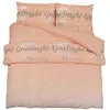 vidaXL Ensemble de housse de couette rose 155x220 cm Coton