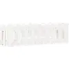 vidaXL Lit surélevé de jardin design de clôture 100x30x30cm pin massif