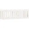 vidaXL Lit surélevé de jardin design de clôture 150x50x50cm pin massif