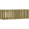 vidaXL Lit surélevé de jardin design de clôture bois de pin imprégné