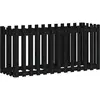 vidaXL Lit surélevé de jardin design de clôture 150x50x70cm pin massif
