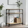 vidaXL Vidaxl Table Console Ch¿ºne Sonoma 75x29x75 Cm Bois D'ing¿¿Nierie