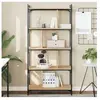 vidaXL Bibliothèque 5 niveaux chêne sonoma 76x32x158 cm