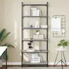 vidaXL Bibliothèque 6niveaux sonoma gris 76x32x192cm bois d'ingénierie