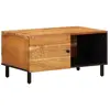 vidaXL Table basse 80x50x40 cm bois massif d'acacia