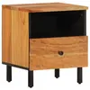 vidaXL Table de chevet 40x33x46 cm Bois d'acacia massif
