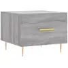 vidaXL Table basse Sonoma gris 50x50x40 cm Bois d'ingénierie