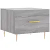 vidaXL Tables basses 2 pcs sonoma gris 50x50x40 cm bois d'ingénierie