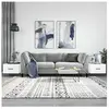 vidaXL Tables basses 2 pcs blanc brillant 50x50x40cm bois d'ingénierie