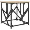 vidaXL Table basse chêne sonoma 45x45x47,5 cm bois d'ingénierie
