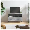vidaXL Meuble TV Sonoma gris 80x36x50 cm Bois d'ingénierie