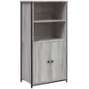vidaXL Buffet haut sonoma gris 62x36x121,5 cm bois d'ingénierie