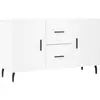 vidaXL Buffet blanc 100x36x60 cm bois d'ingénierie